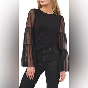 Cece tiered top